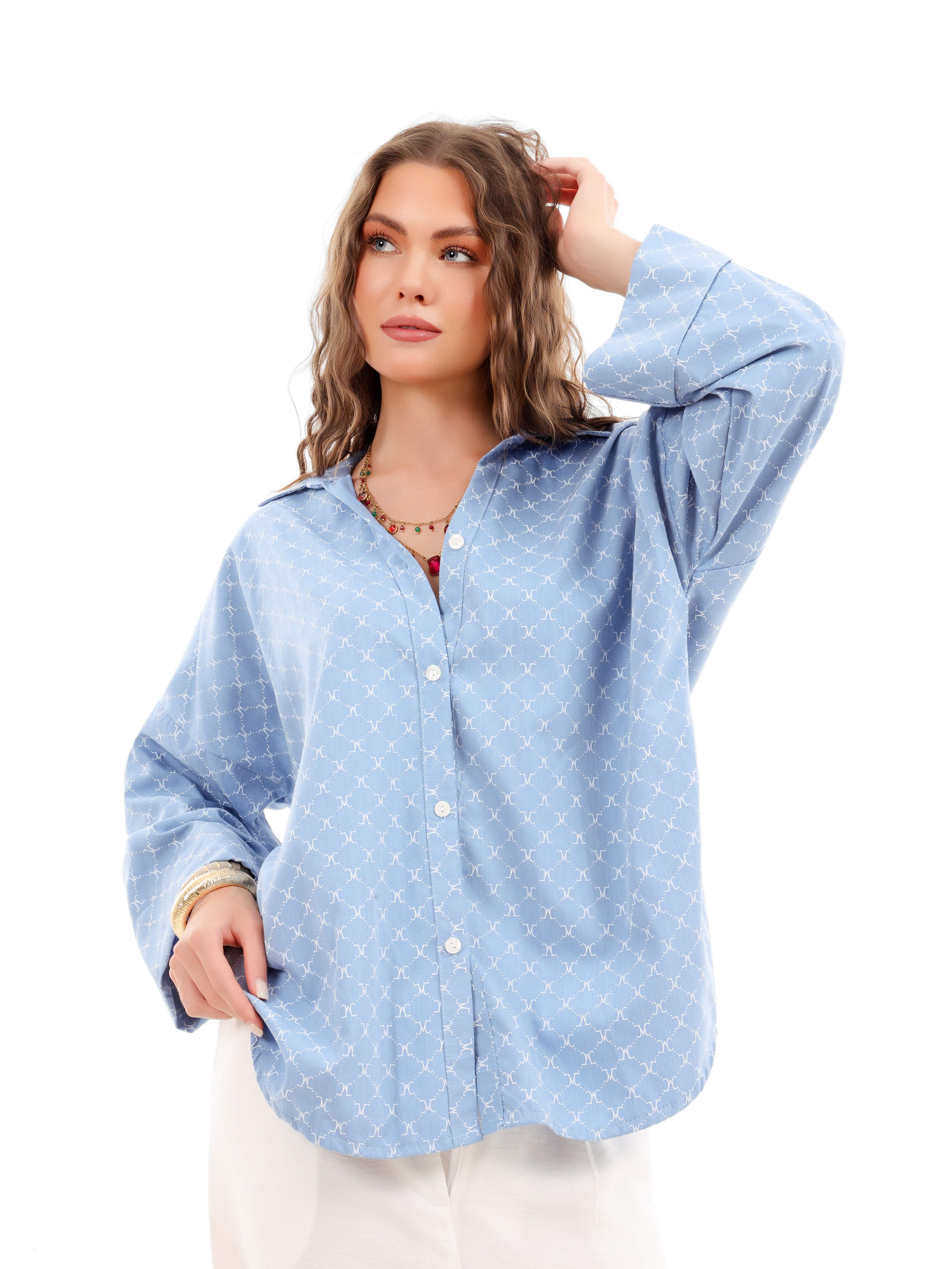 Oversized Denim Shirt
