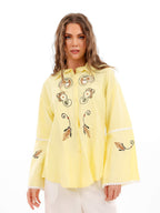 Embroidered Soft Linen Shirt