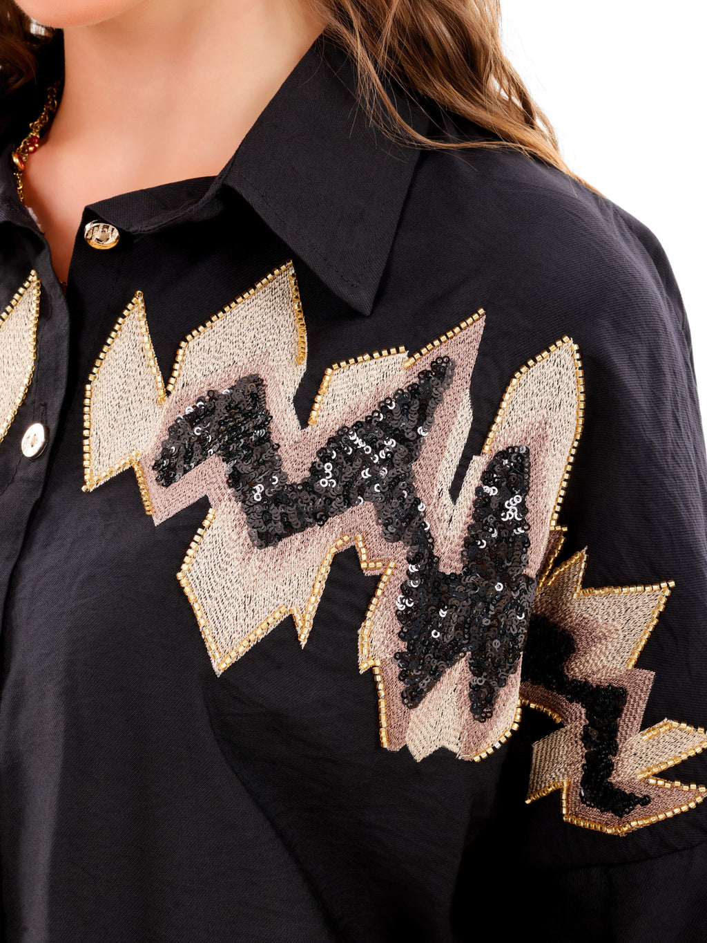 Embroidered Soft Linen Shirt
